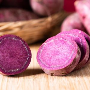 Patate novelle viola