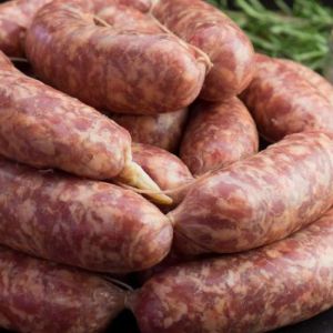 3 Salsicce di prosciutto Suino nero al pascolo cod001