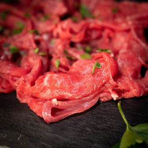 Straccetti sottili e delicati di Angus al pascolo 0,4kg COD. 002