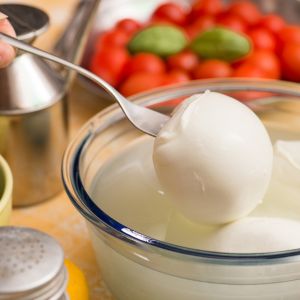 Mozzarella di mucca "Bocconi" fatti a mano a latte crudo